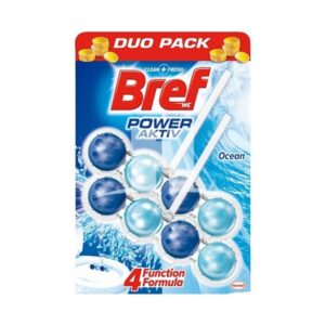 BREF 馬桶潔廁球 OCEAN 海洋 (4顆 x2/卡)