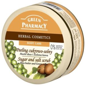 GREEN PHARMACY SUGAR AND SALT SCRUB 乳油木果油&咖啡豆去 角質霜