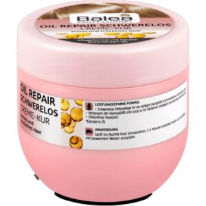 DM BALEA CREME-HAARKUR OIL REPAIR SCHWERELOS 玫瑰花輕盈 修護髮膜