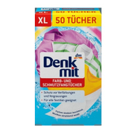 DENK MIT 防染色 洗衣機吸色魔布 XL(彩色專用) 拋棄式24入