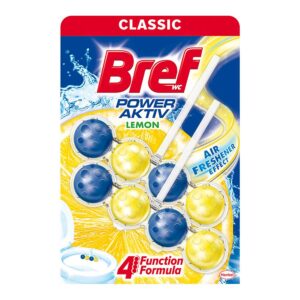 BREF 馬桶潔廁球 LEMON 檸檬 (4顆 x2/卡)