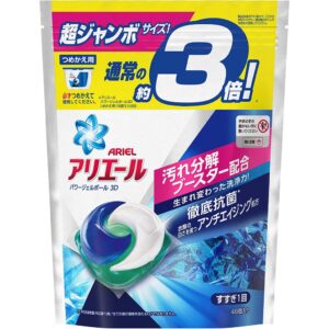 P&G ARIEL 3D 3倍洗衣膠球補充包46 入-藍色淨白