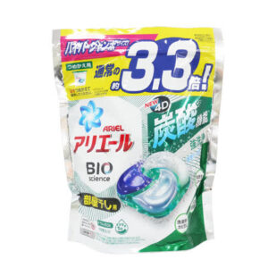 P&G ARIEL 3.3倍炭酸 4D洗衣膠球補 充包39入-抗菌除臭