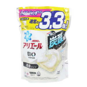 P&G ARIEL 3.3倍炭酸 4D洗衣膠球補 充包39入-微香