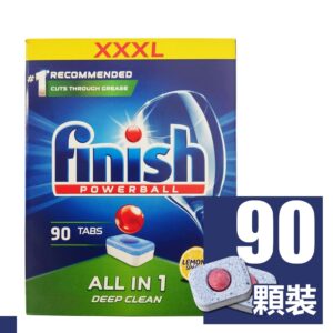 INISH XXXL CLASSIC 90 TABSLEMON 經典洗碗機清潔錠-檸檬