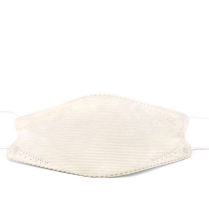 WATER FU 水福 一般成人立體口罩珍珠白