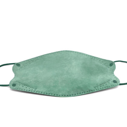 WATER FU 水福 一般成人立體口罩翡翠檸檬