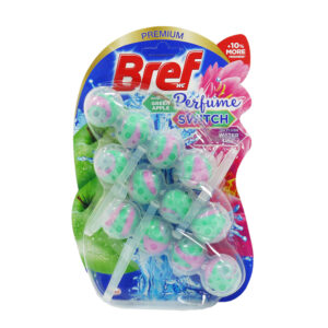 BREF 馬桶潔廁球 PS APPLE & WATER LILY 蘋果睡蓮 (4顆x3/卡)