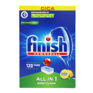 INISH ALL IN ONE 120 TABSLEMON 洗碗機清潔錠-檸檬