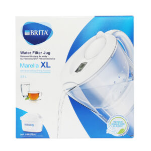 BRITA 濾水壺MARELLA 3.5L+1 WKLADY NIEBIESKI FILTR DO WODY