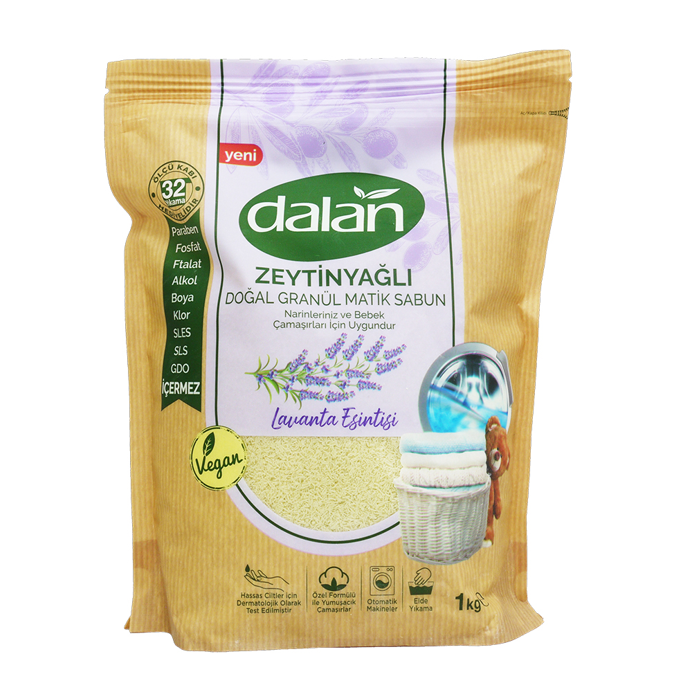 DALAN NATURAL GRANULAR SOAP WITH LAVANDER 天然皂粒 薰衣草