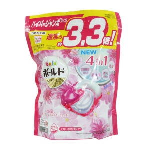 P&G ARIEL 3.3倍炭酸 4D洗衣膠球補 充包39入-牡丹花香