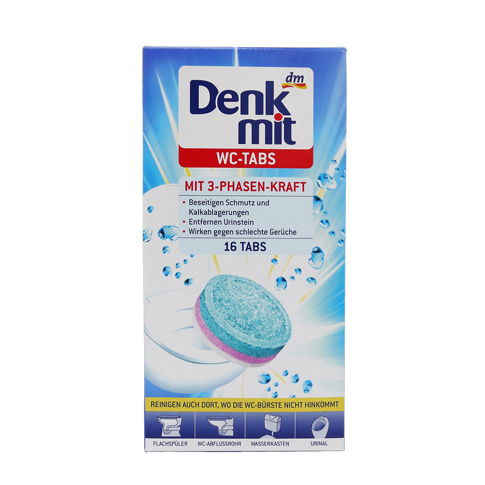 德國DENK MIT 馬桶除臭清潔錠 (16錠/400公克)