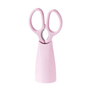 【下村工業】廚房料理剪(附座)粉