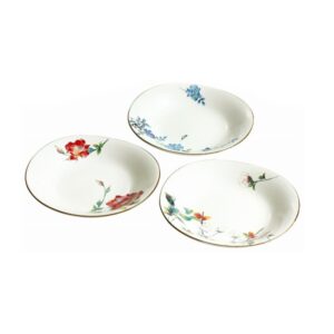 雅玫瑰三入餐盤組