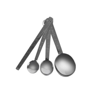 【Pearl】不鏽鋼計量匙(附刮刀)