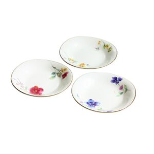 花水彩三餐盤組