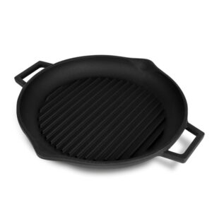 【土耳其LAVA】雙耳鑄鐵圓烤盤30cm