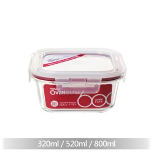 【KOMAX】扣美斯方型耐熱玻璃保鮮盒