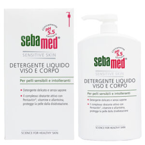 SEBAMED 施巴 VISOE CORPO SENSITIVE PH5.5 抗敏沐浴潔面雙效潔膚露
