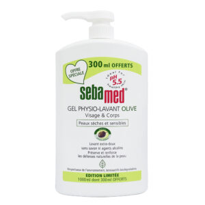 SEBAMED 施巴 VISAGE & CORPS OLIVE PH5.5 沐浴潔面雙效橄欖油潔膚露
