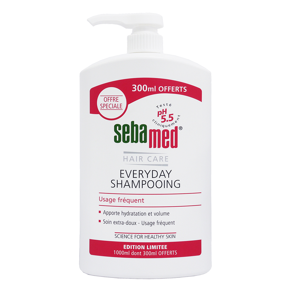 SEBAMED 施巴 EVERYDAY SHAMPOOING PH5.5 每日使用溫和洗髮乳