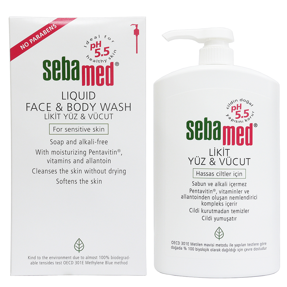 SEBAMED 施巴 LIQUID FACE & BODY 沐浴潔面雙效潔膚露